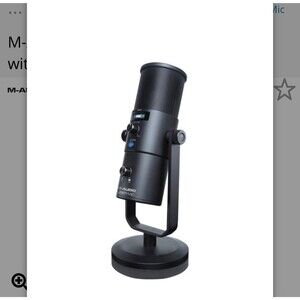 M-Audio Uber Mic USB Microphone with Headphone Output